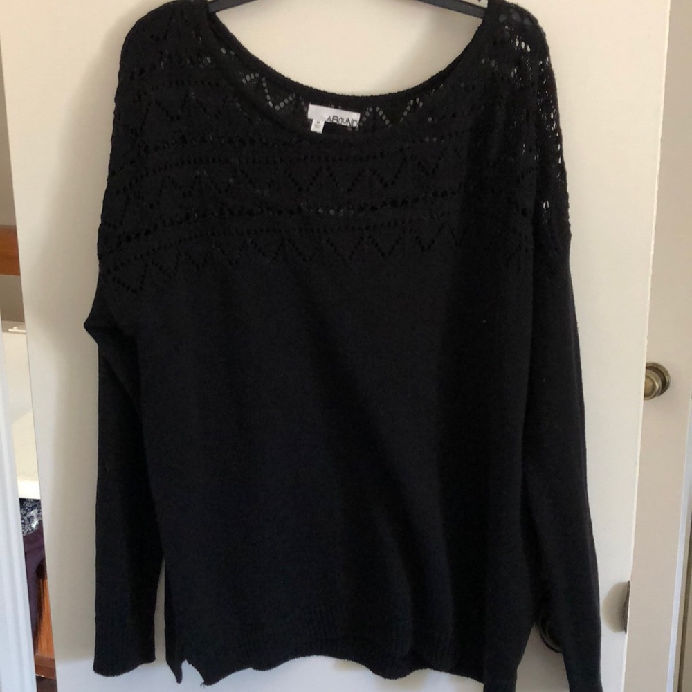 Black sweater